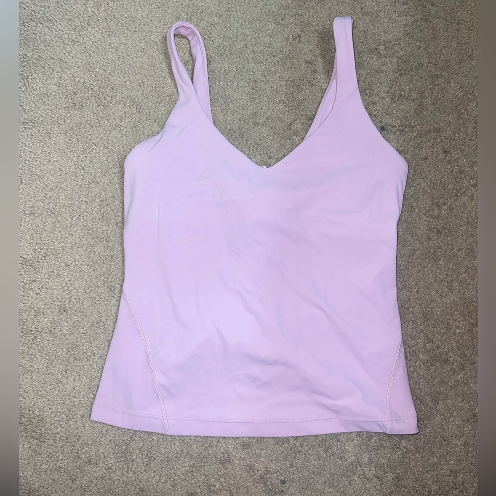 Peony Pink Lulu Lemon align tank